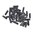 Zestaw BLACK ROLL PIN KIT BROWNELLS 5/32" DIA., 1/2" długości - 36 szpilek w czarnym wykończeniu stalowym. Idealne do broni i prac warsztatowych. Dowiedz się więcej! 🔧🔩