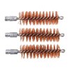 BROWNELLS 12 GAUGE BRONZE CHAMBER BRUSH 5/16"-27 THREAD 3/PACK