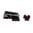 L.P.A. SIGHTS S&W M&P FIBER OPTIC ADJUSTABLE SIGHT SET