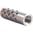 SHREWD #3 MUZZLE BRAKE 22 CALIBER 9/16-24 SS SILVER